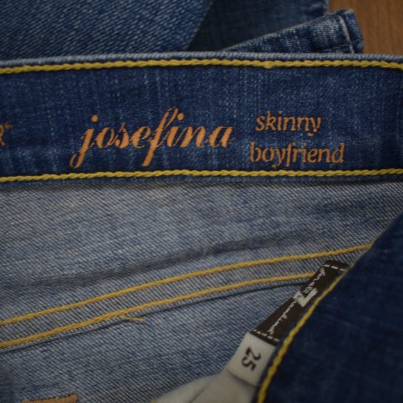 7 for all mankind Josefina Feminine Boyfriend Jean - Picture 10 of 12